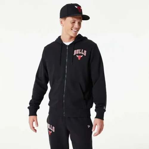 뉴에라 NBA Essentials Chicago Bulls 풀지퍼 스웨트셔츠 5139860594