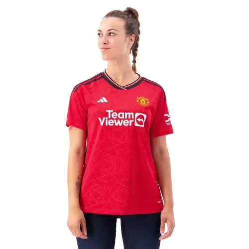 아디다스 Manchester United 23/24 집 여성 반팔 티셔츠 5139924993