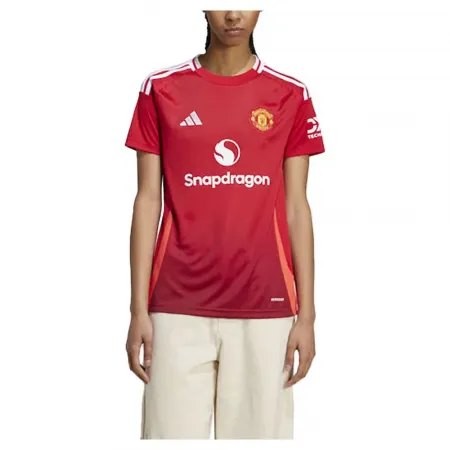 아디다스 Manchester United 24/25 홈 여성 반팔 티셔츠 5141013563