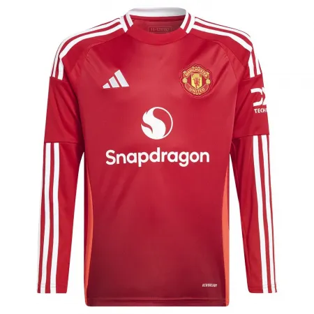 아디다스 Manchester United 24/25 홈 주니어 긴팔 티셔츠 5141050408