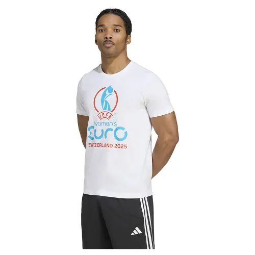 아디다스 UEFA EURO25™ Official Emblem 반팔 티셔츠 5141516991