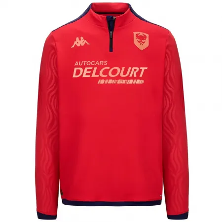 카파 SM Caen 24/25 Ablas 프로 8 훈련 하프 지퍼 스웨트셔츠 5141653922