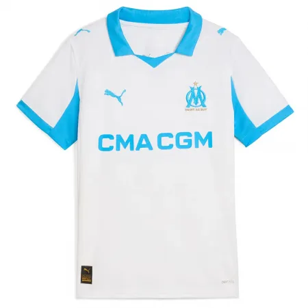 푸마 Olympique Marseille 25/26 Replica 홈 주니어 반팔 티셔츠 5142041251