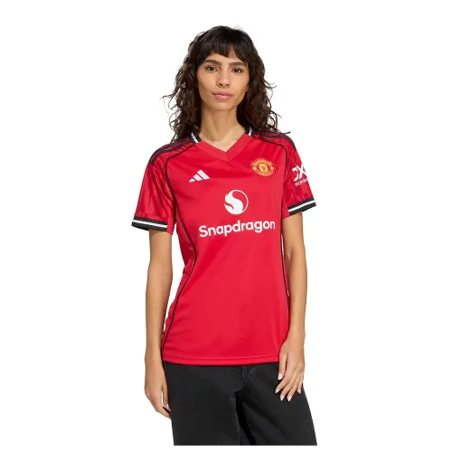 아디다스 Manchester United 25/26 홈 여성 반팔 티셔츠 5142063089