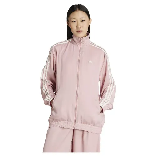 아디다스 Satin Firebird Ruffle 3 Stripes 트랙 자켓 5142096920