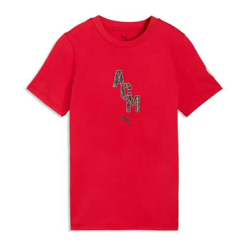 푸마 AC 밀란 Ftbl컬쳐 반팔 티셔츠 5142669722