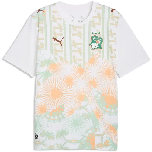 푸마 Costa de Marfil 25/26 레플리카 어웨이 반팔 티셔츠 5142669778