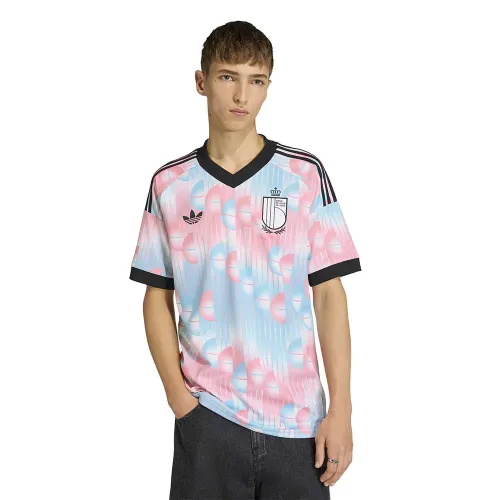 아디다스 벨기에 26/27 어웨이 반팔 티셔츠 5142680702