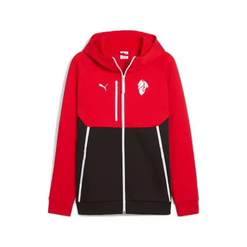 푸마 AC 밀란 테크 풀지퍼 스웨트셔츠 5142918088