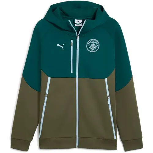 푸마 맨체스터 시티 FC 테크 풀지퍼 스웨트셔츠 5142918236