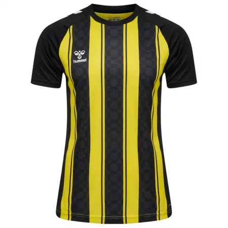 험멜 매치 스트라이프드 반팔 티셔츠 5143009429