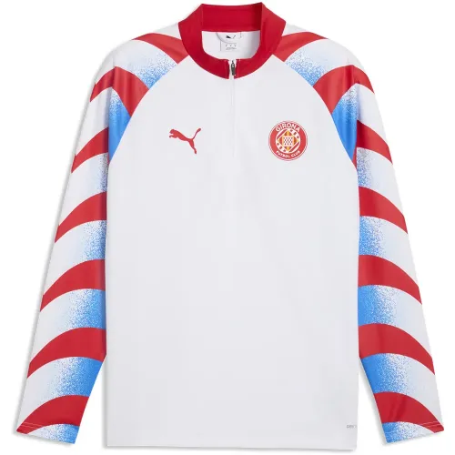 푸마 Girona FC 웜 Up 프리매치 하프 지퍼 스웨트셔츠 5143194080