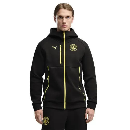푸마 맨체스터 시티 FC 26/27 Tech Hoodie 여행 풀지퍼 스웨트셔츠 5143194099