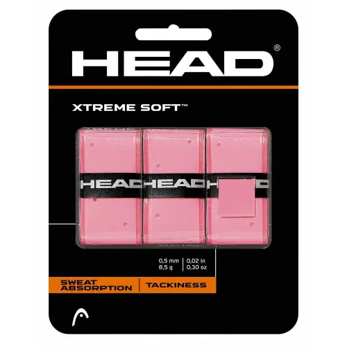 헤드 RACKET Xtreme Soft 테니스/패들/스쿼시 오버그립 3 팩 6135932537