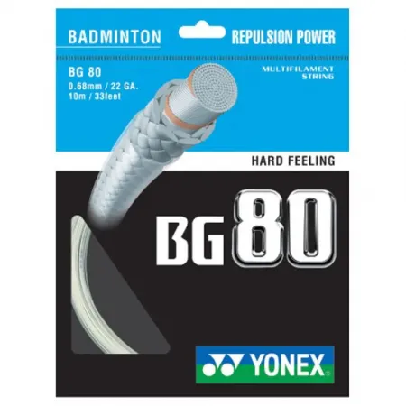 요넥스 BG 80 10 m 배드민턴 단일 스트링 6137646545