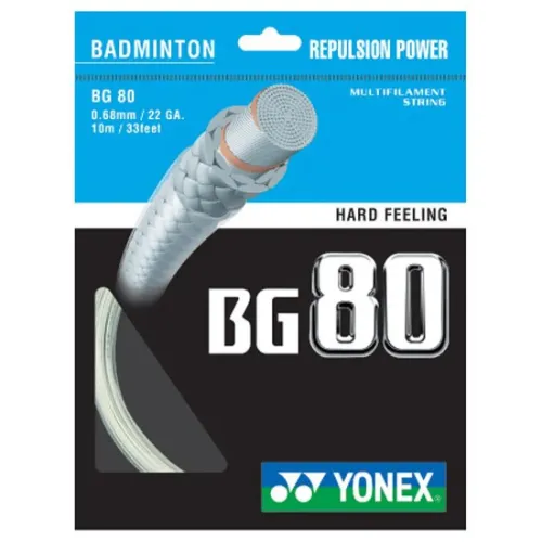 요넥스 BG 80 10 m 배드민턴 단일 스트링 6137646545
