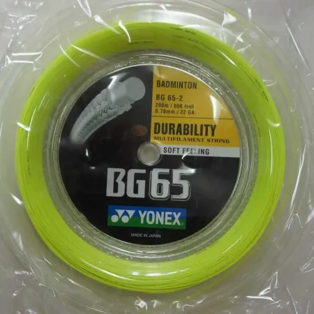 요넥스 BG 65 200 m 배드민턴 라켓 줄 6137646554