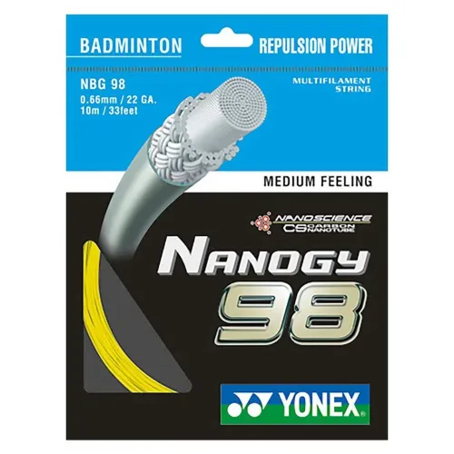 요넥스 Nanogy 98 200 m 배드민턴 라켓 줄 6137714550