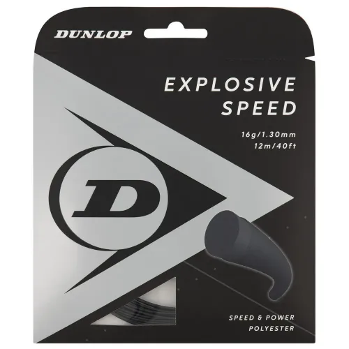 던롭 Explosive Speed Polyester 12 m 테니스 거트 6137959893
