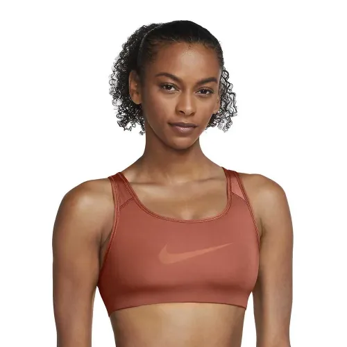 나이키 Dri Fit Swoosh Icon Clash Strappy 미디엄 임팩트 스포츠 브라 6138029848