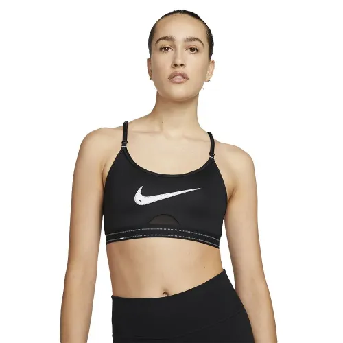 나이키 Dri Fit Indy Padded Graphic 스포츠 브라 로우 임팩트 6138568932