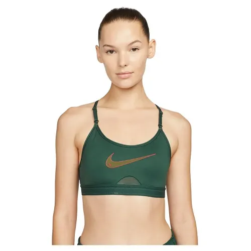 나이키 Dri Fit Indy Padded Graphic 스포츠 브라 로우 임팩트 6138568934