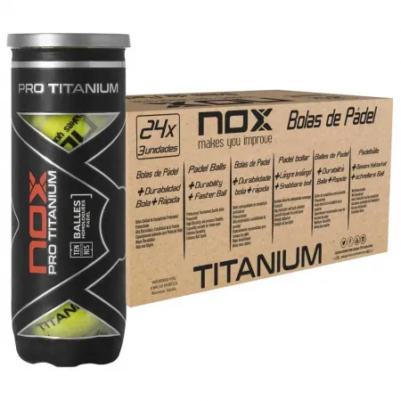 NOX Pro Titanium 빠델 볼 상자 6138692169