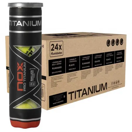 NOX Pro Titanium 빠델 볼 상자 6138692170