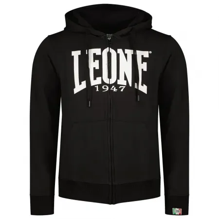 LEONE1947 Big Logo Basic 풀지퍼 스웨트셔츠 6140336041