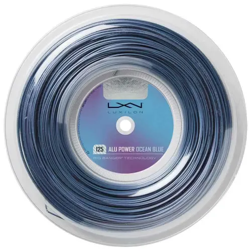 럭실론 Alu Power Ocean Blue 200 m 테니스 릴 스트링 6140434141