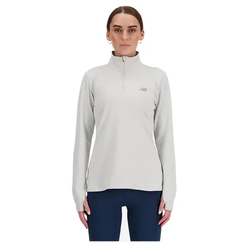 뉴발란스 Sport Essentials Space Dye 하프 지퍼 긴팔 티셔츠 6140541785