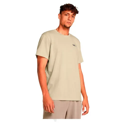 언더아머 헤비웨이트 Left Chest Logo Repeat 반팔 티셔츠 6140707376