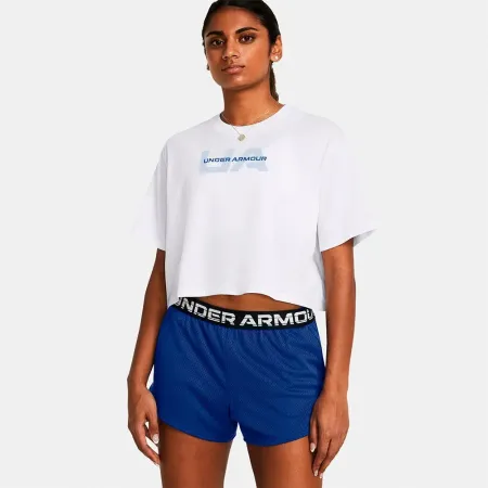 언더아머 Boxy Crop Branded 반팔 티셔츠 6141020687