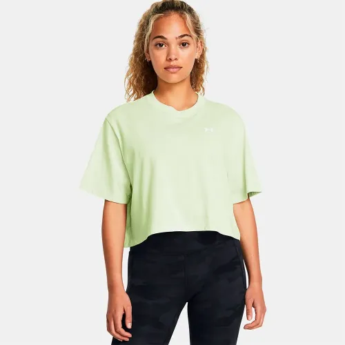 언더아머 Boxy Crop Logo 반팔 티셔츠 6141020690