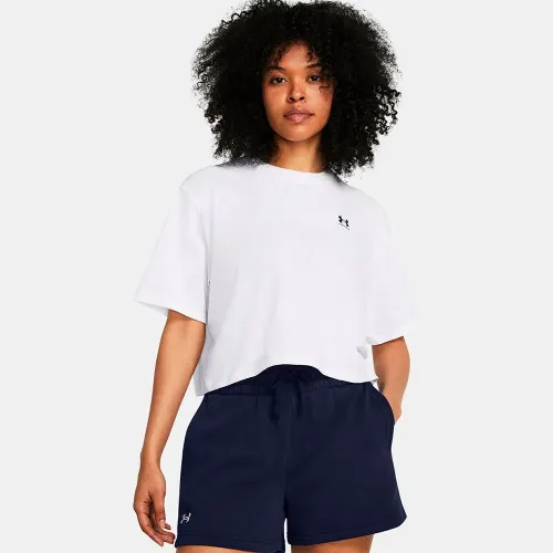 언더아머 Boxy Crop Logo 반팔 티셔츠 6141020691