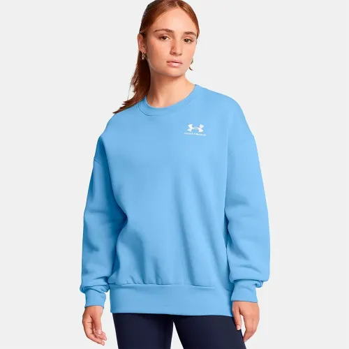 언더아머 Essential Fleece Oversized 스웨트셔츠 6141020887