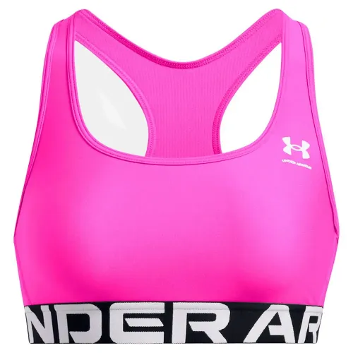 언더아머 HeatGear Authentics Branded 스포츠 탑 중간 지지력 6141021030