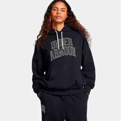 언더아머 Icon Heavyweight Terry Oversized 후드티 6141021131