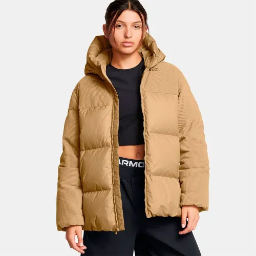 언더아머 Limitless Oversized Puff Cord 자켓 6141021316