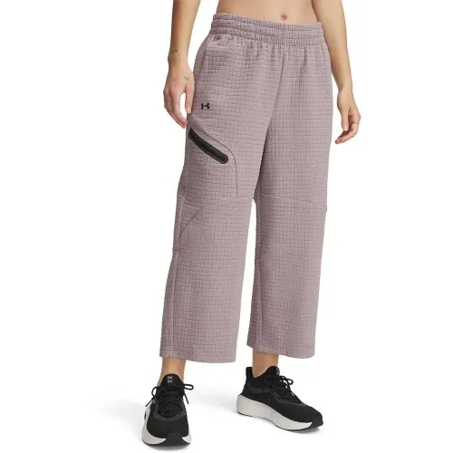 언더아머 Unstoppable Txt Wide Leg Crop 바지 6141021981