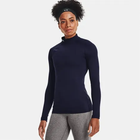 언더아머 ColdGear Authentics Mockneck 긴팔 티셔츠 6141023253
