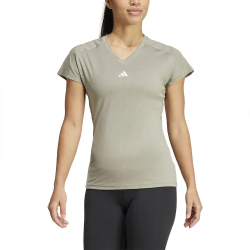 아디다스 Aeroready Train Essentials Minimal Branding V-Neck 반팔 티셔츠 6141050021