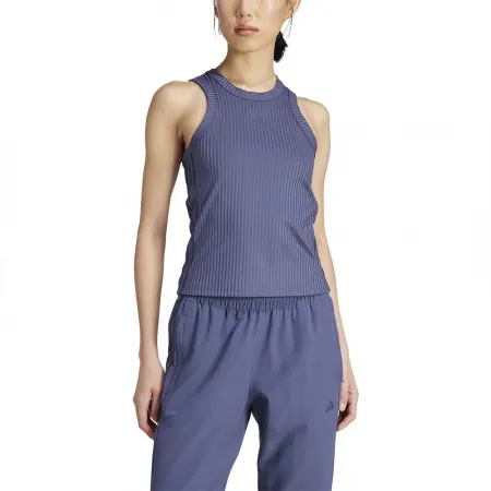 아디다스 All Gym Seasonal Rib Tight Fit Tonal 3 Stripes 나시 티셔츠 6141050052
