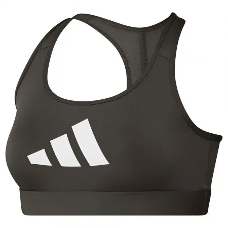 아디다스 Powerreact Big Logo Graphic 스포츠 브라 6141129383