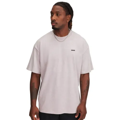 언더아머 헤비웨이트 Oversized Logo Wash 반팔 티셔츠 6141474727