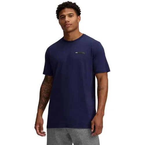 언더아머 Left Chest Strip Logo 반팔 티셔츠 6141474846