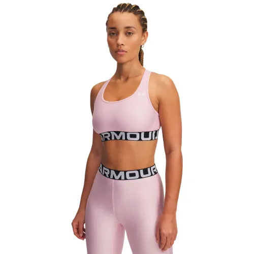 언더아머 HeatGear Branded 스포츠 탑 중간 지지력 6141496474