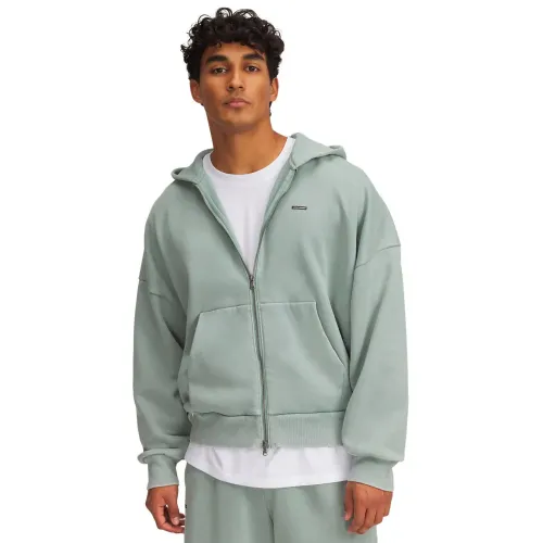 언더아머 Icon 헤비웨이트 Fleece Wash 풀지퍼 스웨트셔츠 6141496548