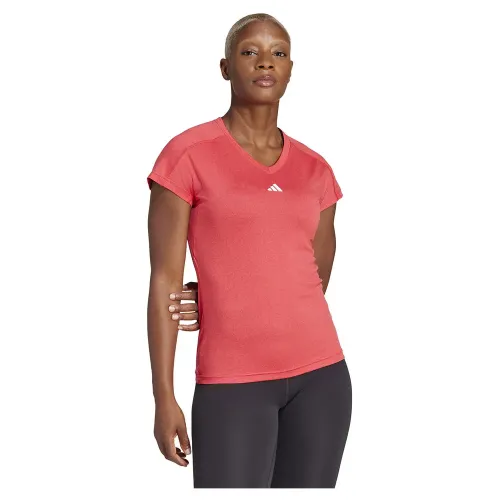 아디다스 Aeroready Train Essentials Minimal Branding V-Neck 반팔 티셔츠 6141515644