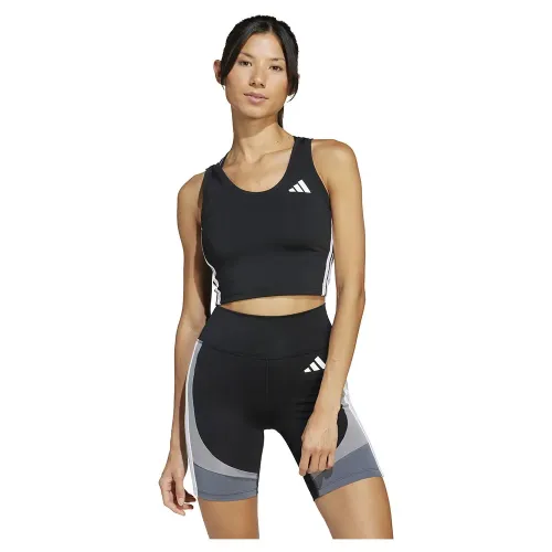 아디다스 Train Essentials 3 Stripes Crop 민소매 티셔츠 6141516971